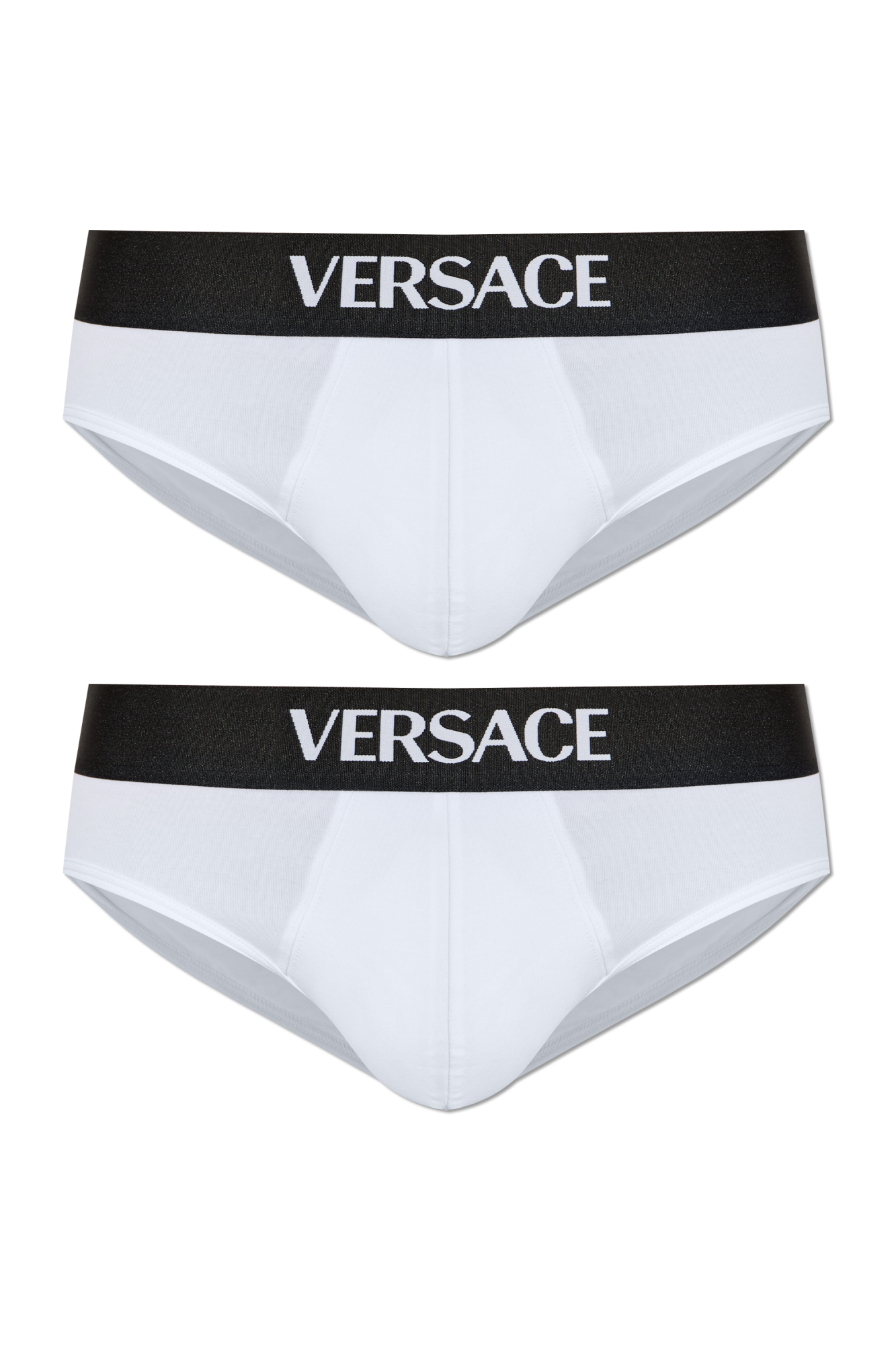 Versace Two-pack of cotton briefs | Men's | Vitkac